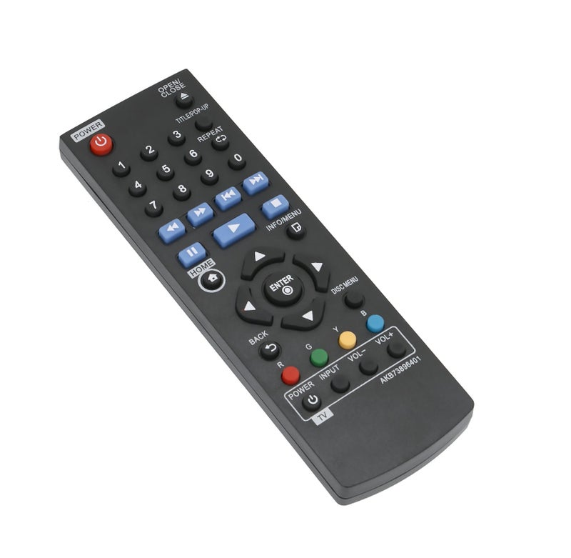 econtrolly New AKB73896401 Replace Remote fit for LG BLU RAY DISC DVD Player BP135 BP145 BP155 BP175 BP255 BP300 BP335W BP340 BP350 BPM25 BPM35 UP870 UP875 BP550 - Image 3